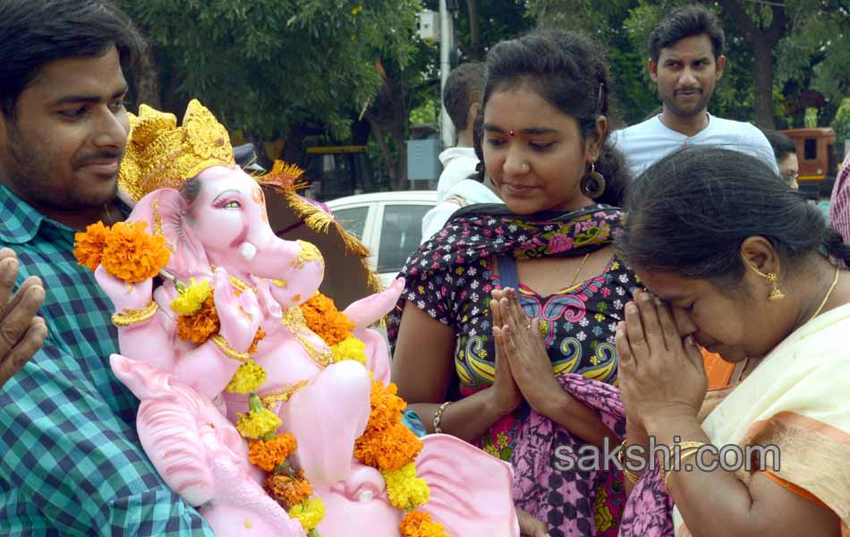 Ganesha celebrations in hyderabad city30