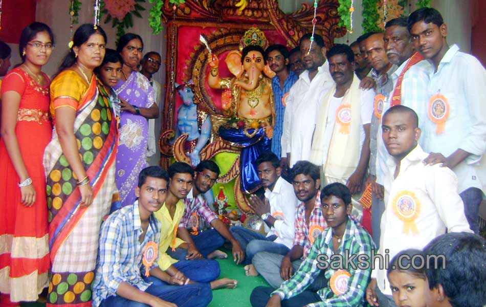 ganesh chaturthi celebrations in Ranga Reddy district on second day4