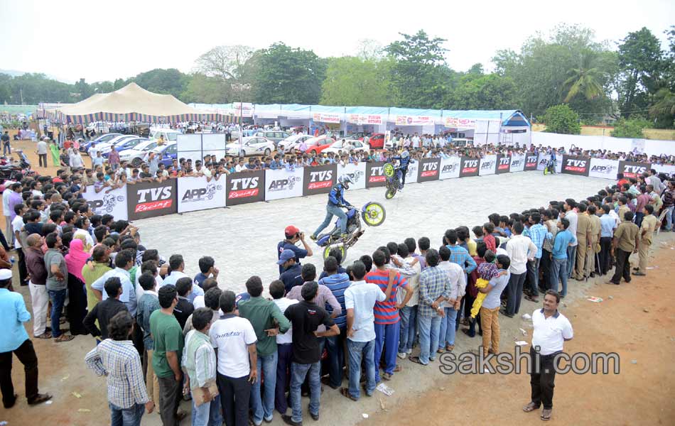 sakshi TVS mega auto show in vijayawada - Sakshi2