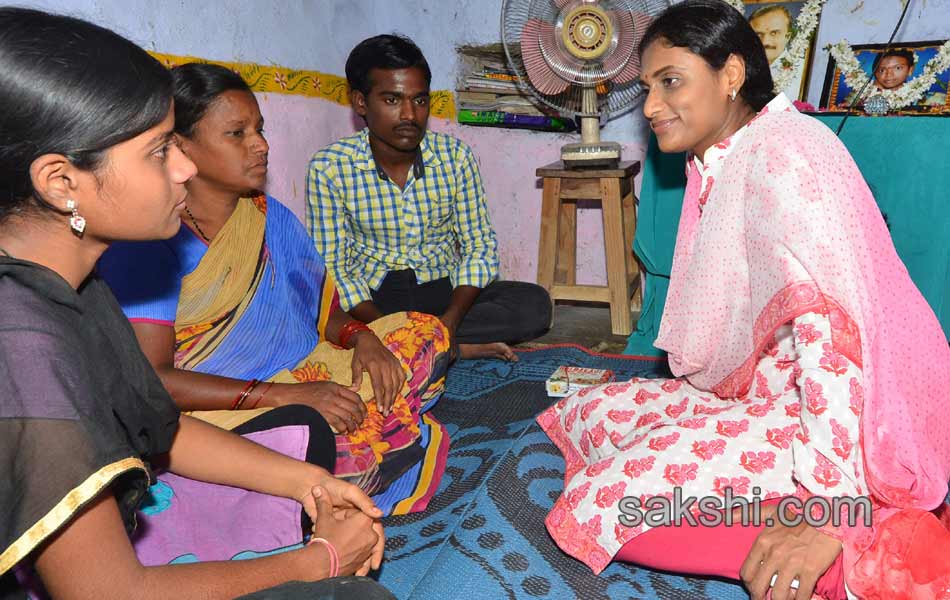 YS sharmila paramarsha yatra in nizamabad district13