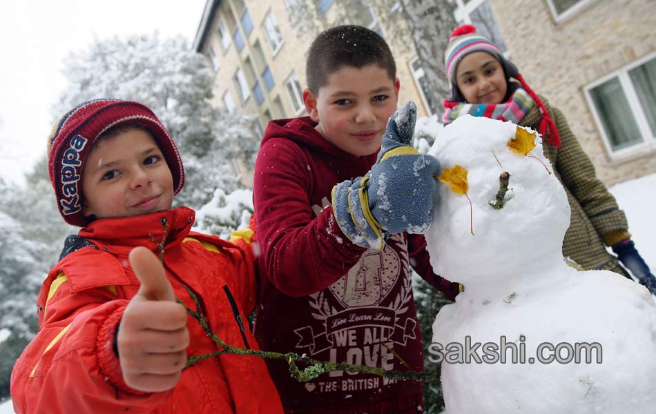 Snow fall in germany12