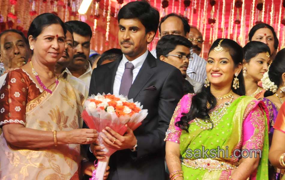 Bhumana Karunakar Reddy Son Abhinay Reddy Wedding Reception14