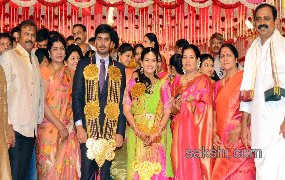 Bhumana Karunakar Reddy Son Abhinay Reddy Wedding Reception33