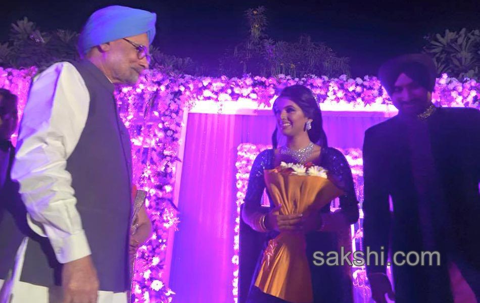 Harbhajan Singh wedding reception7