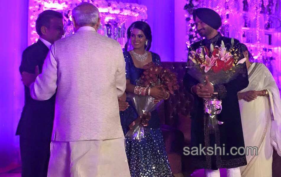 Harbhajan Singh wedding reception12