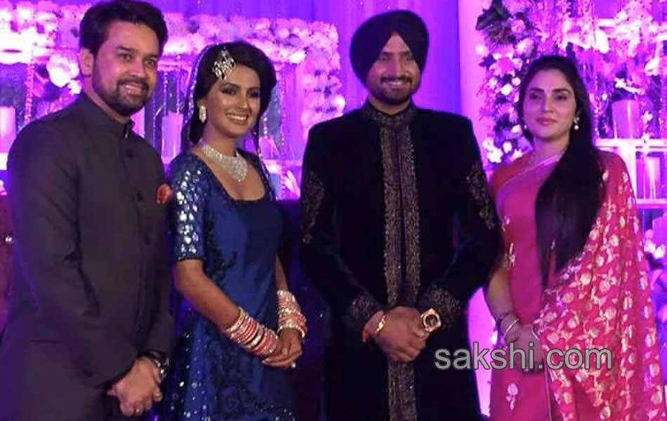 Harbhajan Singh wedding reception17