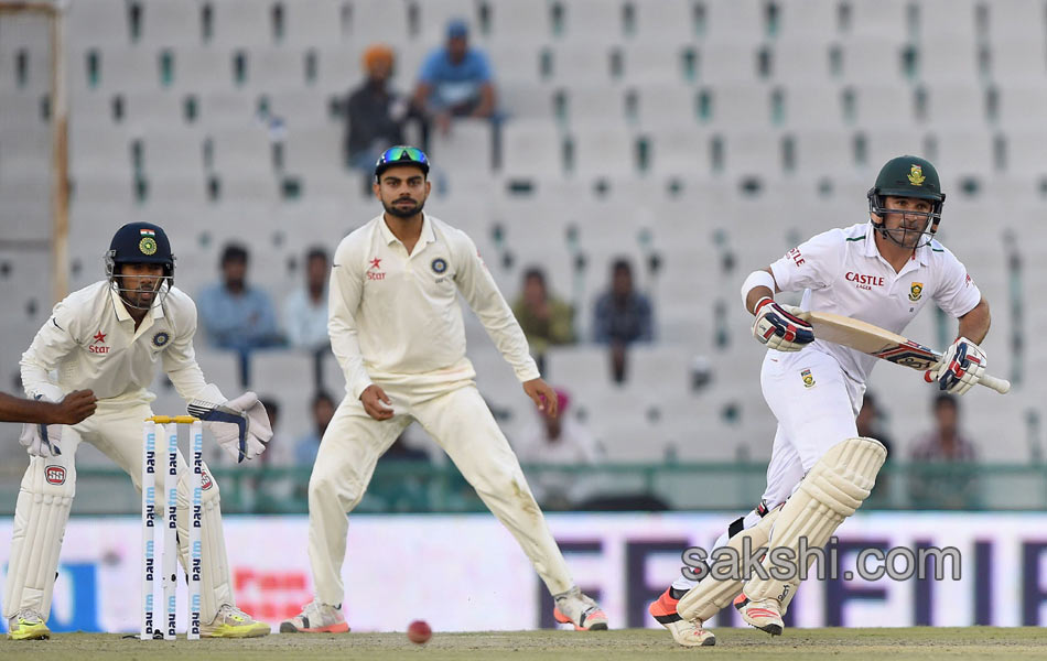 first Test match between India and South Africa at The Punjab Cricket1