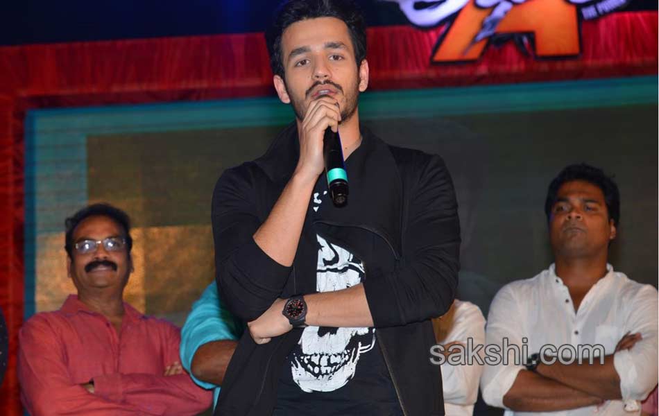 Akhil celebrates platinum disc12