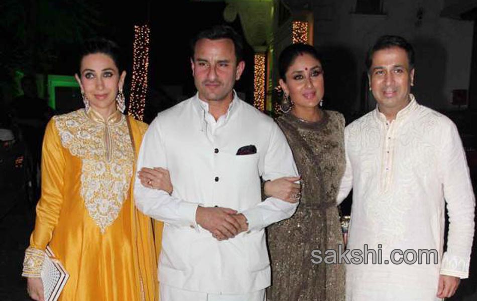 Sonam Saif  Kareena attend Shilpa Shetty and Raj Kundra Diwali party20