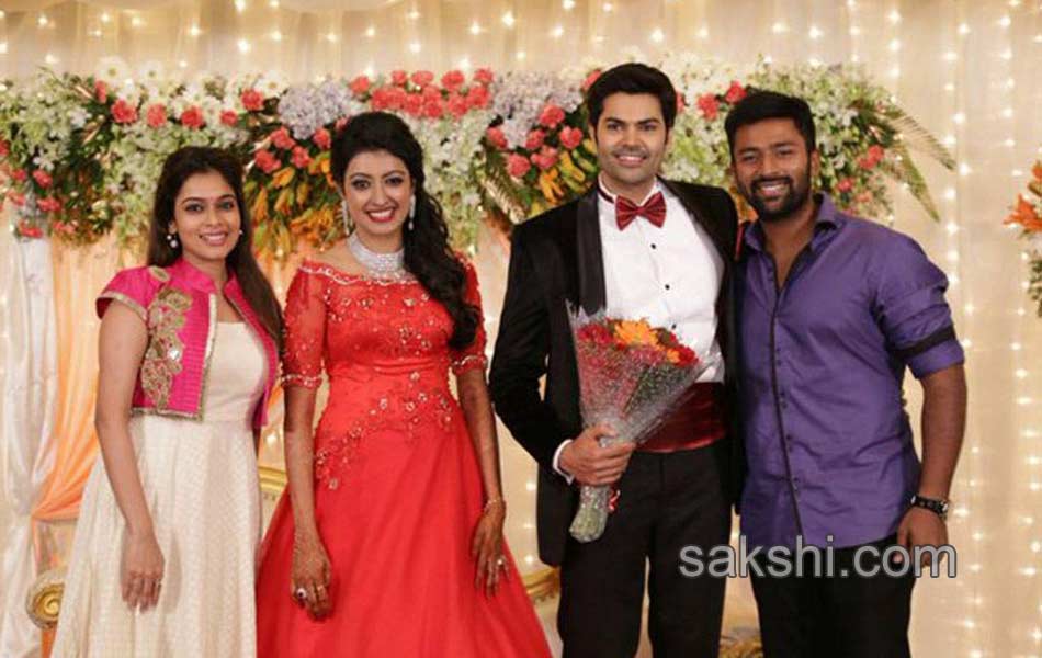 Ganesh Venkatraman Nisha Krishnan wedding reception13