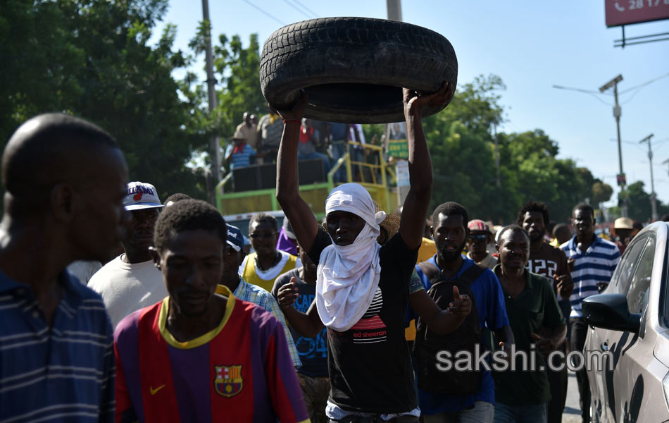 HAITI VOTE ELECTIONS PROTEST - Sakshi5