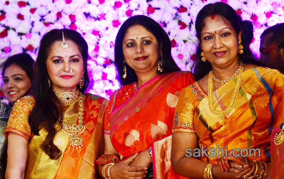 Jaya Prada son wedding party - Sakshi2