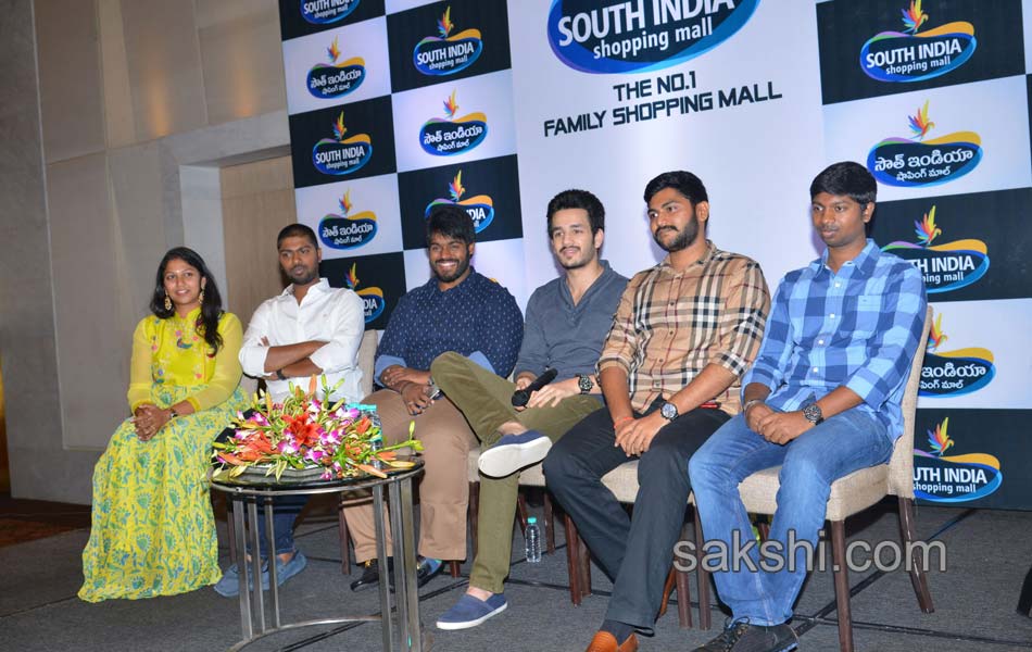 Akhil as South India Shopping Mall Brand Ambassador9