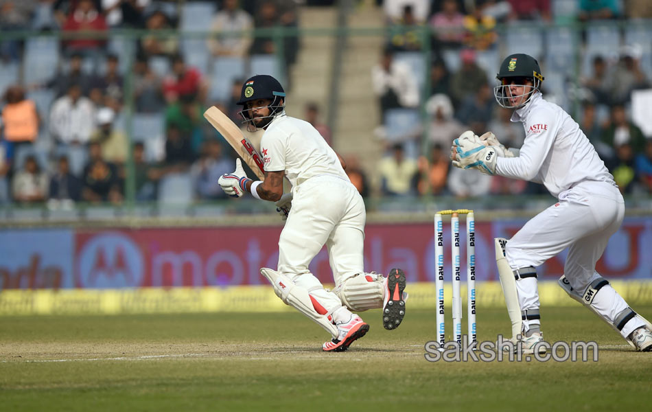 Test cricket match between India and South Africa7