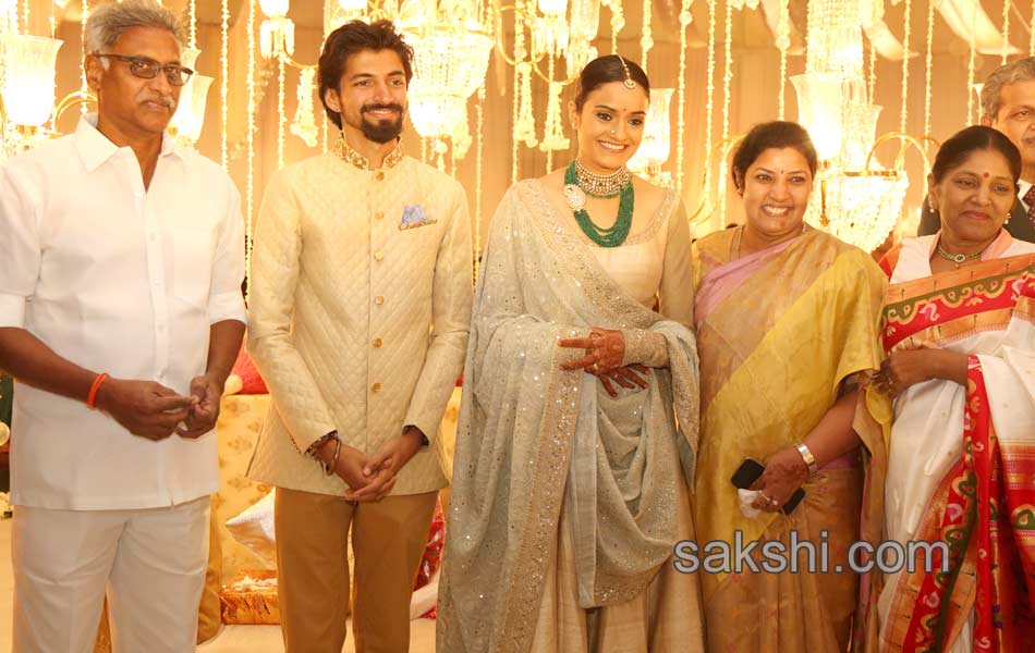 Film producer Aswini Dutts daughter Wedding Reception - Sakshi14