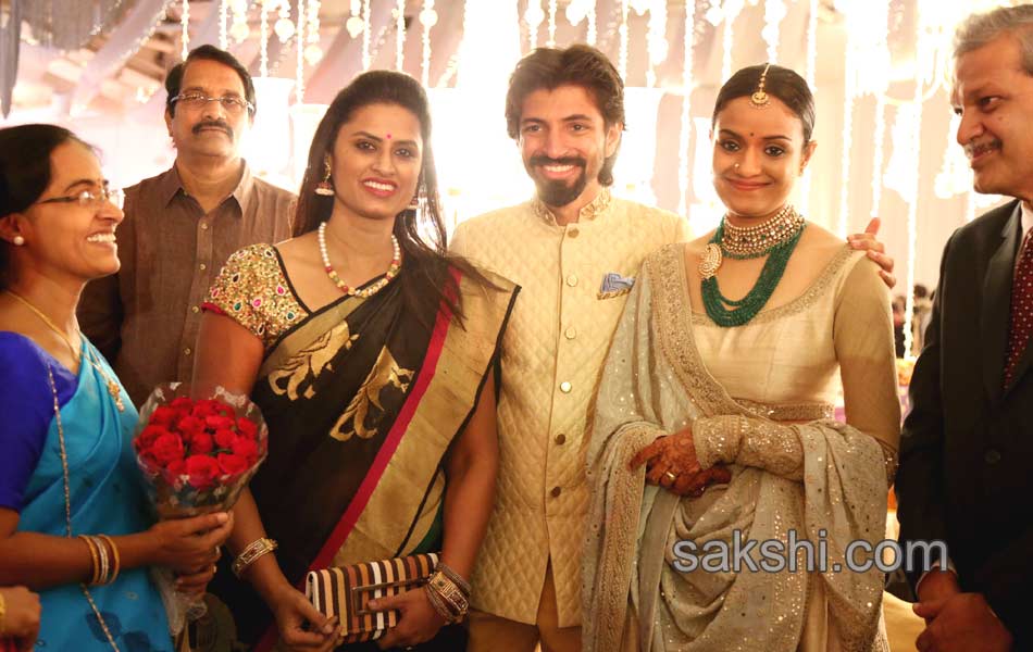 Film producer Aswini Dutts daughter Wedding Reception - Sakshi25