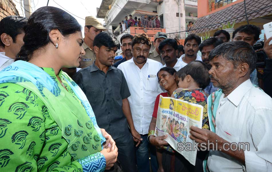 Ys sharmila paramarsha yatra to be continued in greater hyderabad10