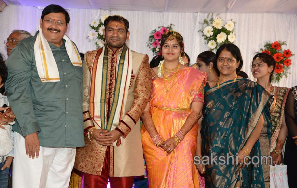 Director KVasi daughter deepthi wedding ceremony1