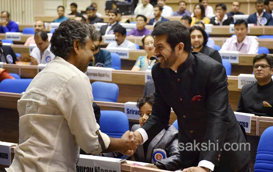 S S Rajamouli receives national Best film  award to Baahubali - Sakshi13