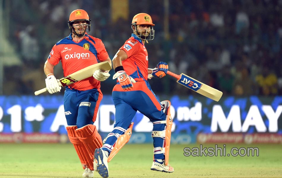 Gujarat Lions win  on Kolkata Knight Riders - Sakshi20