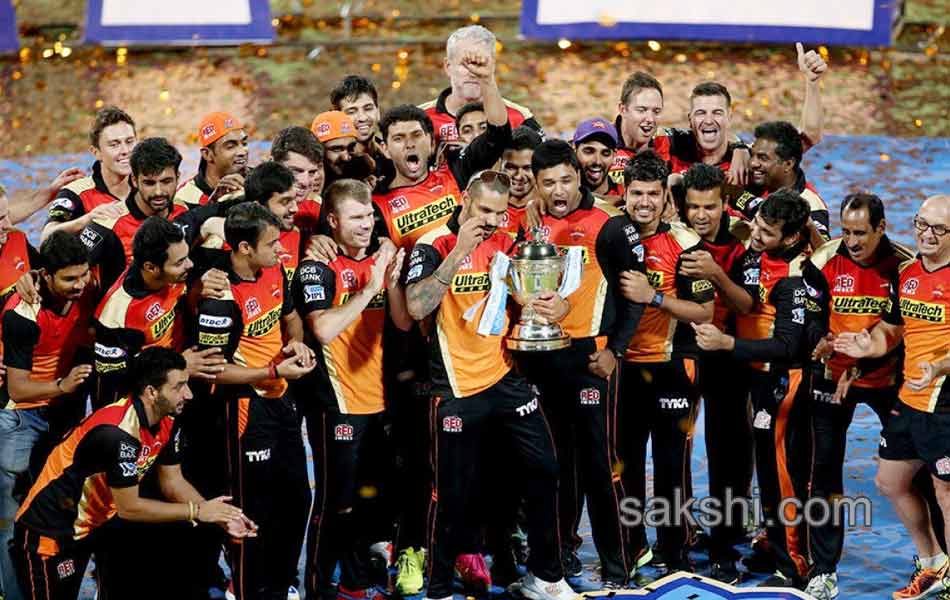 Sunrisers win first IPL title by 8 runs29