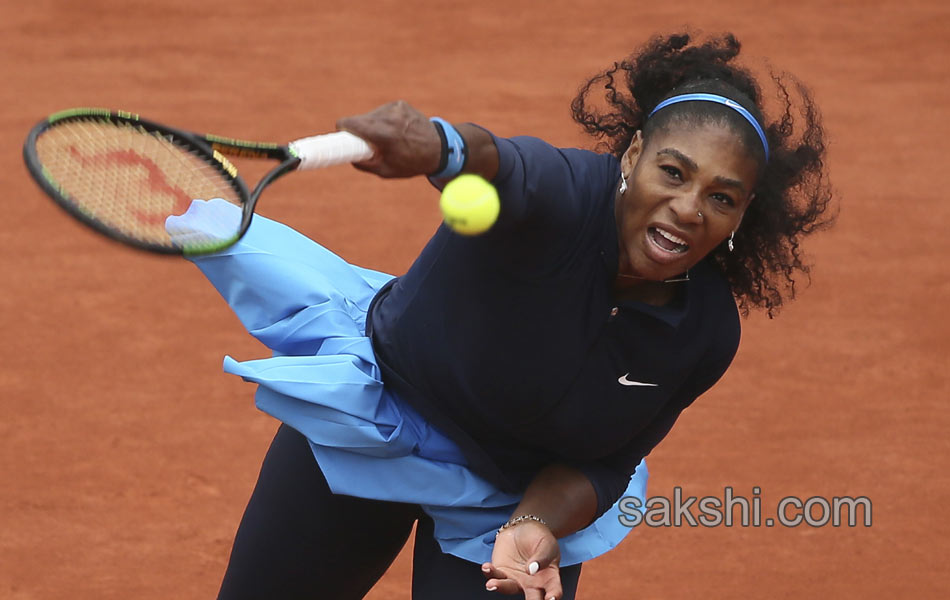 French Open Garbine Muguruza upsets Serena Williams for women s title7