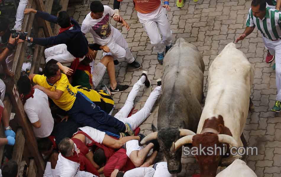 several injured during San Fermin festival in Spain6