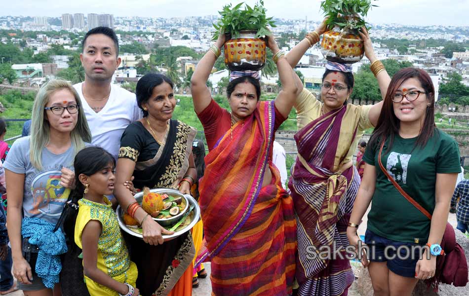 SriJagdambika Ammavari Bonalu celebrations in Golconda Fort23