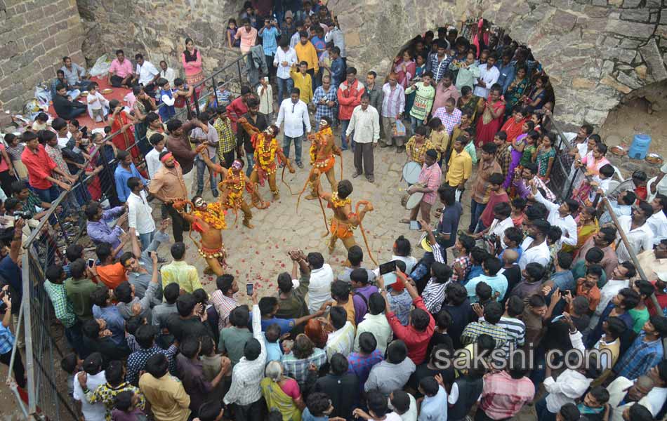 SriJagdambika Ammavari Bonalu celebrations in Golconda Fort28