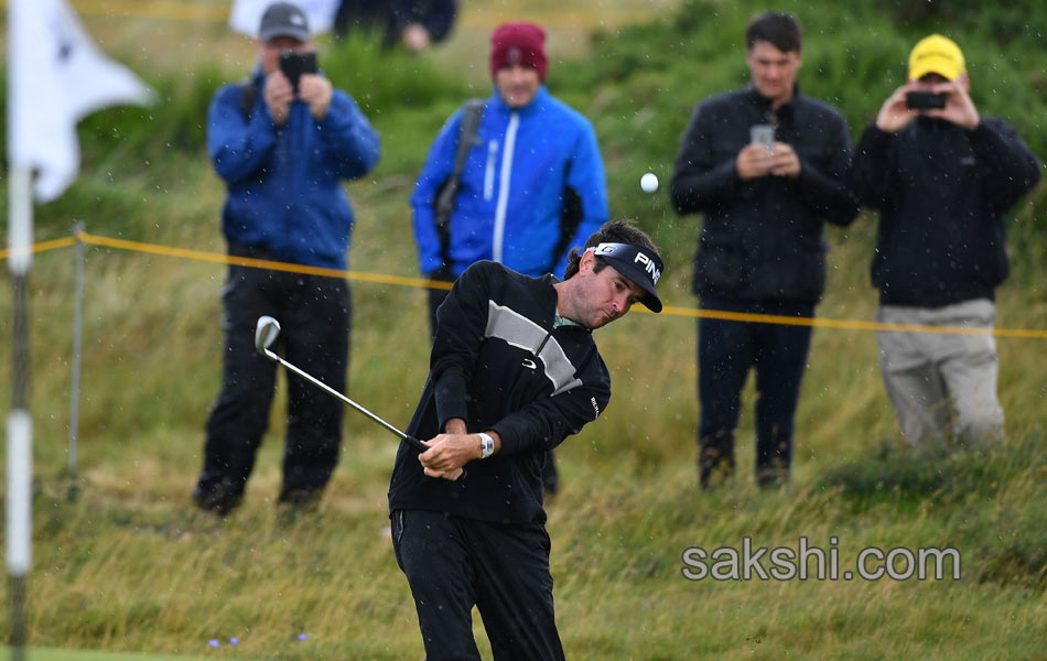 practice ahead of the British Open Golf Championship at Royal Troon in Scotland5