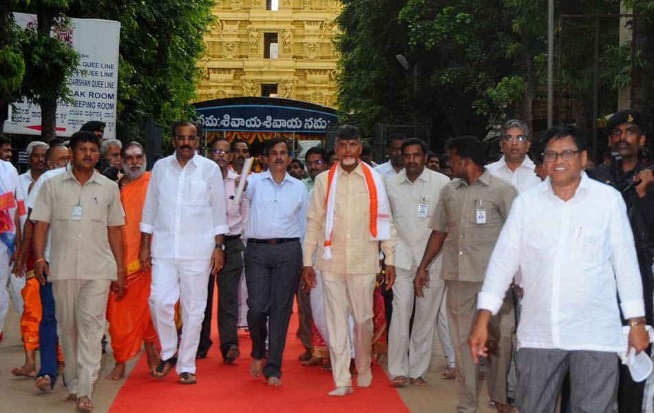 cm at srisailam - Sakshi6