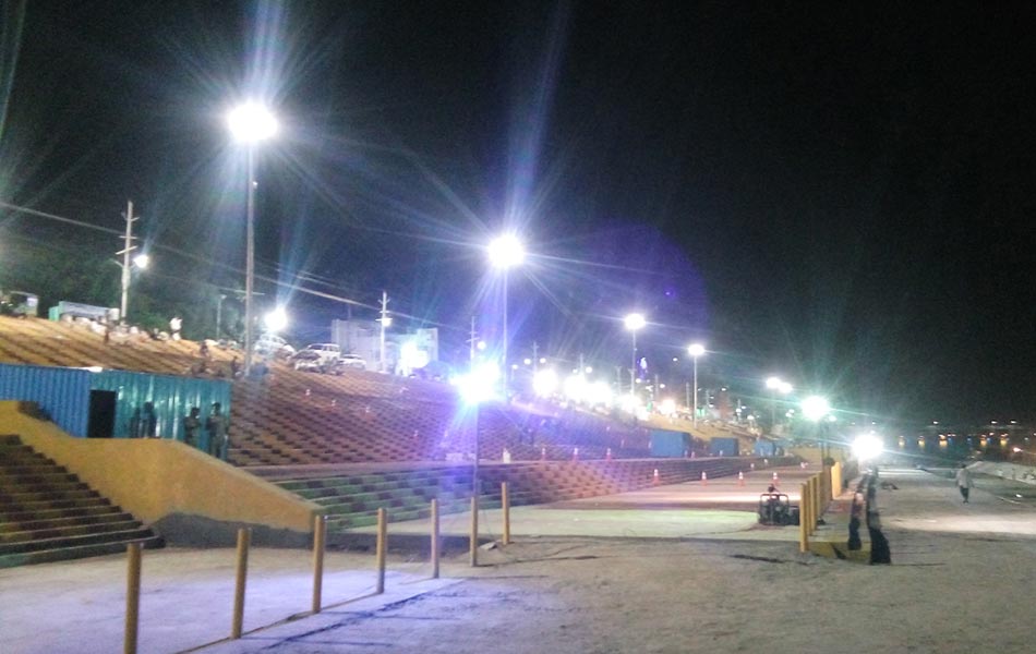 Puskara ghats ready to cermony7