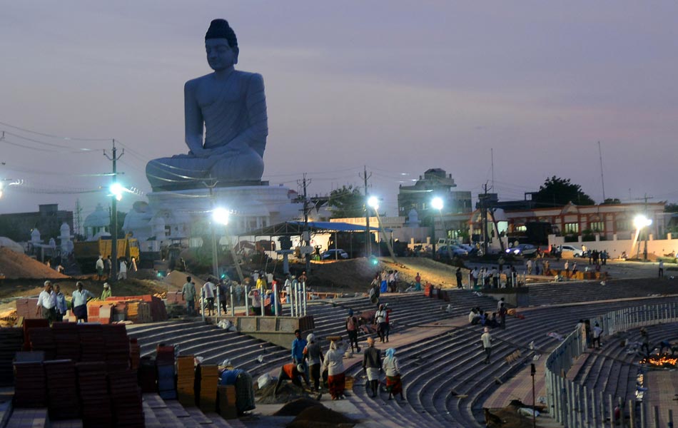 Puskara ghats ready to cermony1