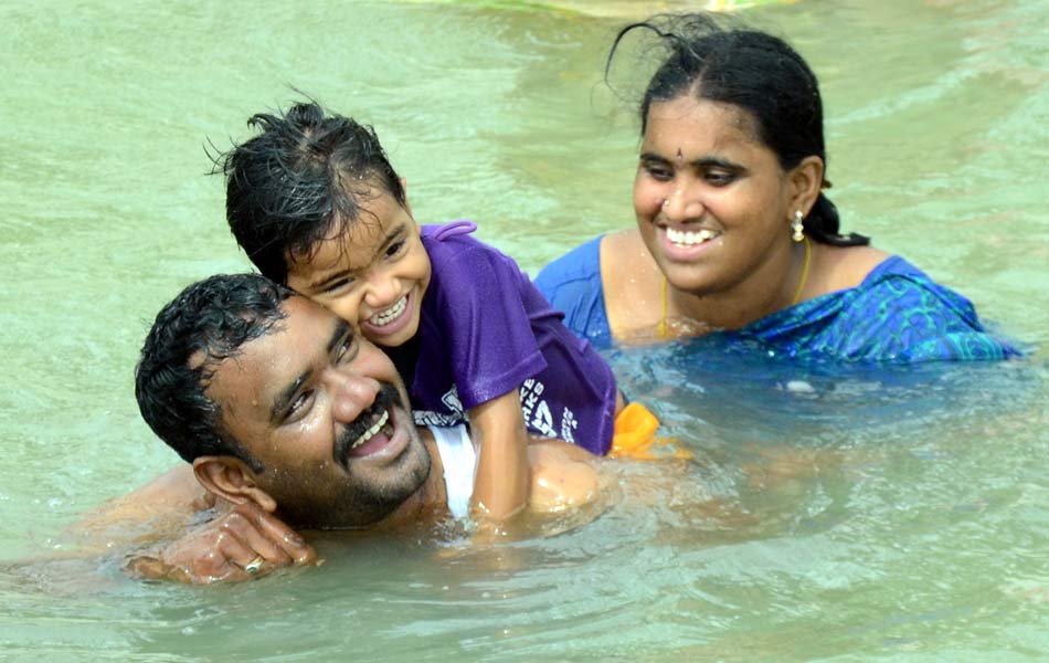 Children happy moments in Puskara ghats12