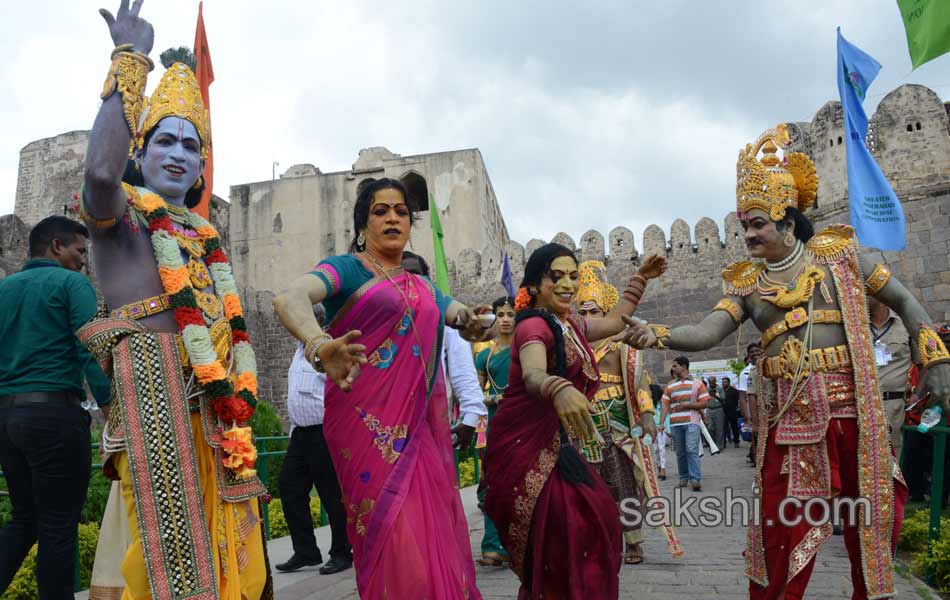 Telangana CM KCR Independence Day Golkonda - Sakshi8