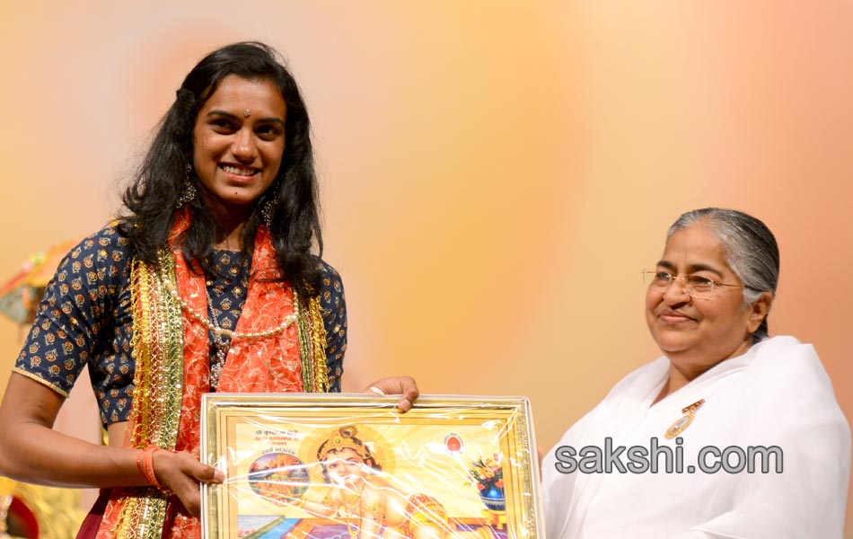 PV Sindhu attends Krishnastami Celebrations in Hyderabad29