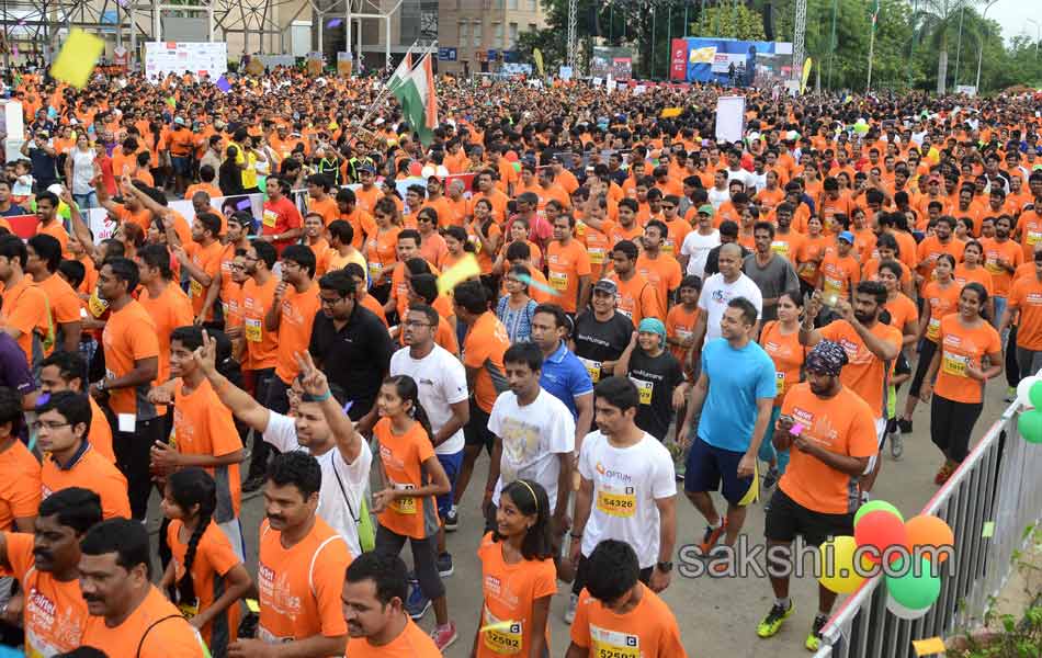 Marthan 5K run at Hyderabad12