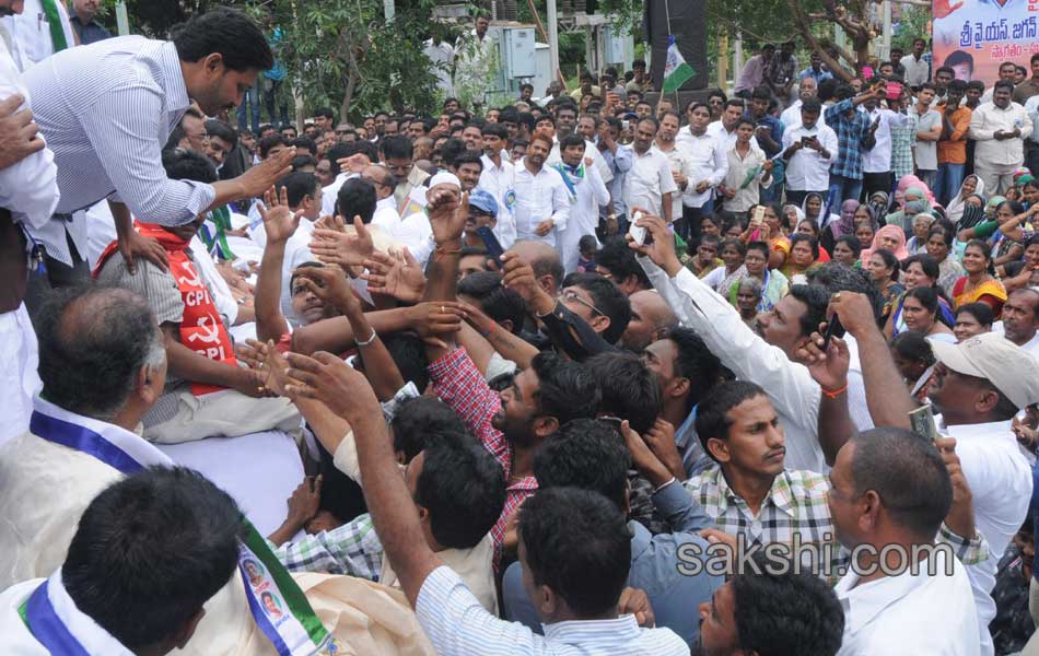 YS Jagan mohan reddy raithu maha dharna in YSR - Sakshi20