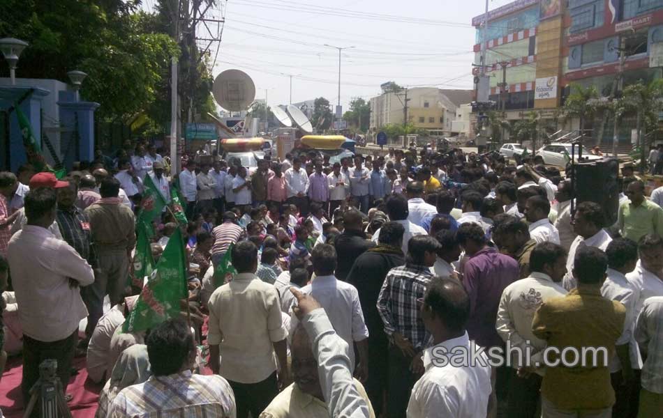 protests for special status to andhra pradesh state - Sakshi11