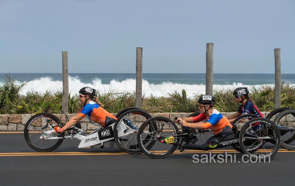 Rio Paralympics Cycling  hand cycling event13