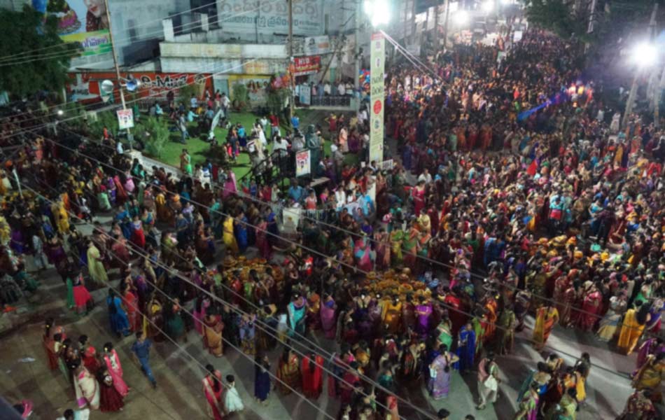 bathukamma festival in nalgonda - Sakshi3