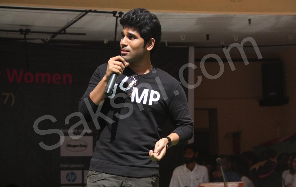 Allu Sirish at St francis Fest13