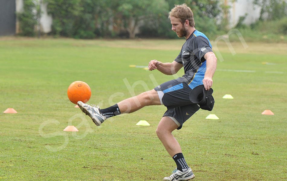 India New Zealand Tems practice20