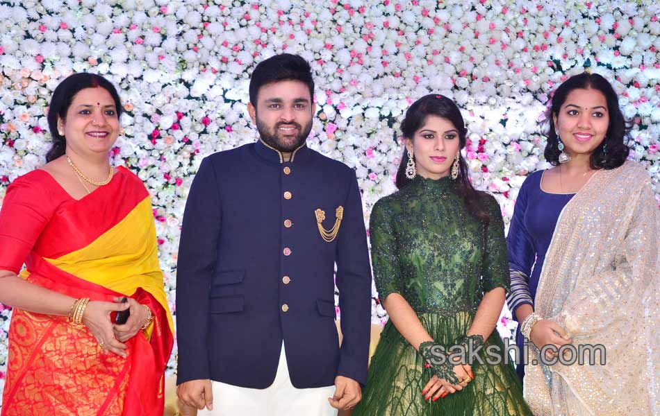 ministers talasani daughters wedding reception held4