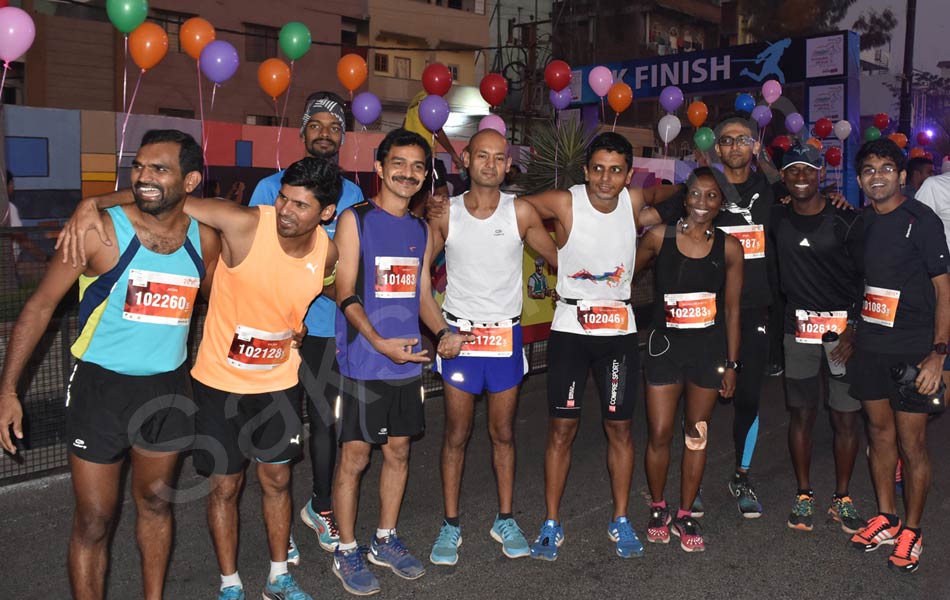 hyderabad 10k run - Sakshi22