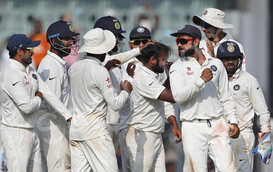 India beat England by innings and 75 runs6