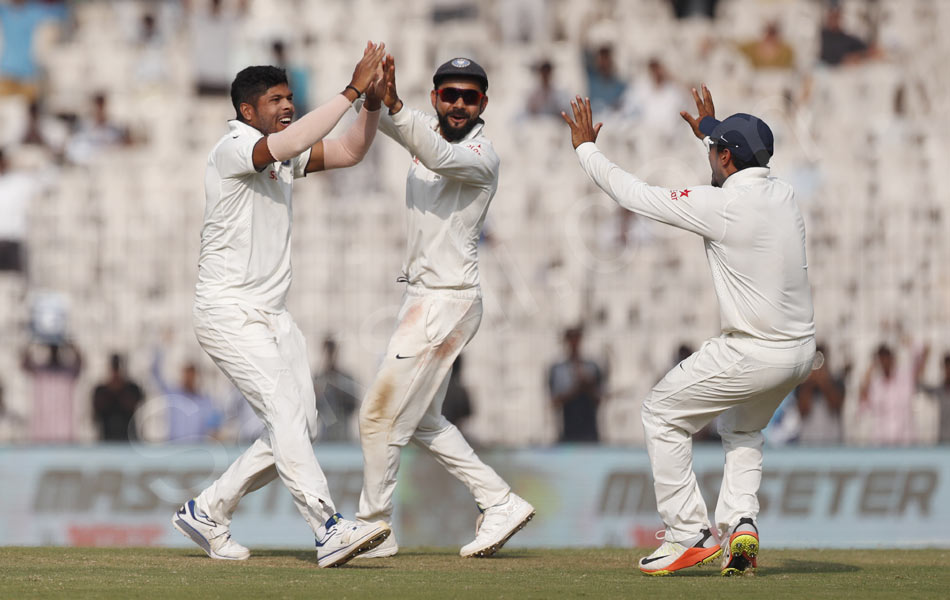 India beat England by innings and 75 runs9