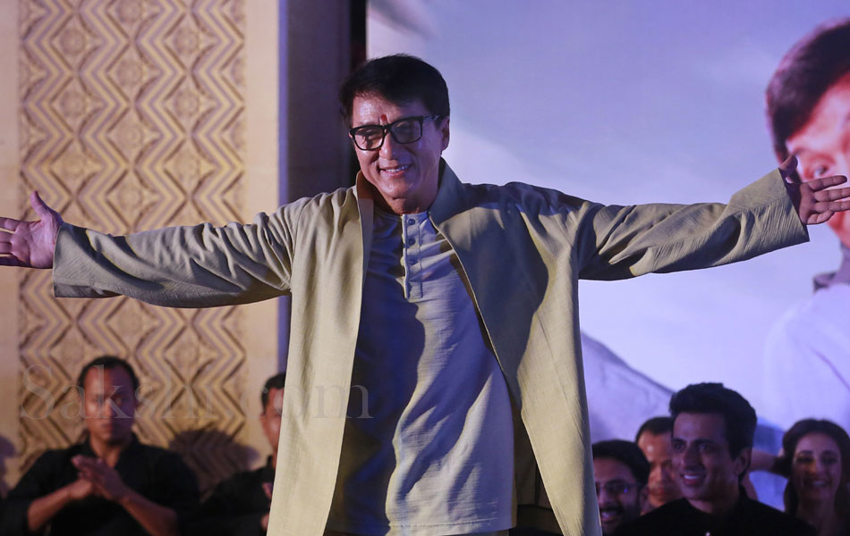 Jackie Chan has landed in Mumbai For Promotion of KungfuYoga3