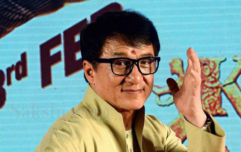 Jackie Chan has landed in Mumbai For Promotion of KungfuYoga17