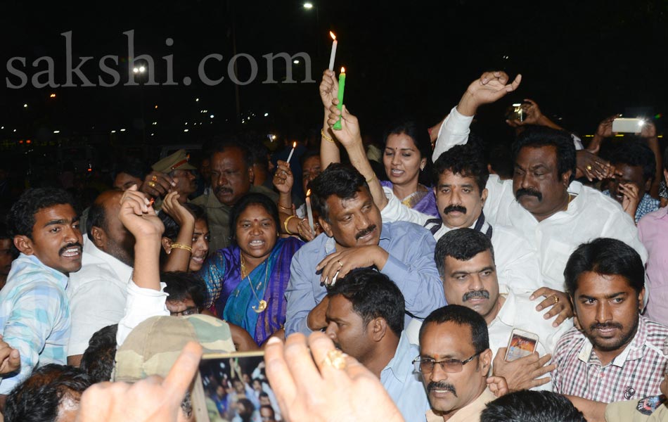 Candle Rally in R K Beach Vizag - Sakshi3